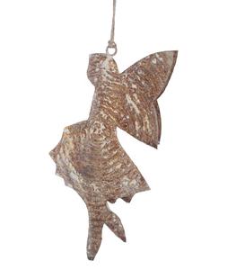 เครื่องประดับแขวนประดับเทศกาลคริสต์มาสเครื่องประดับรูปนางฟ้าทำจากโลหะดีบุกการตกแต่งต้นไม้สำหรับงานเทศกาล - Product Image 2