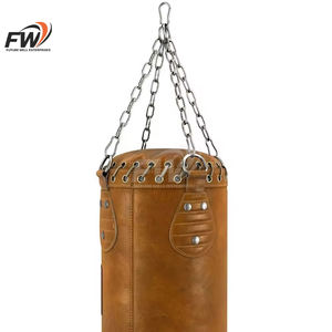 Sacos de Boxeo de Cuero Vacuno de Primera Calidad, los Más Vendidos, Estilo Profesional Popular, Sacos de Boxeo Personalizados - Product Image 3