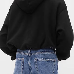 Girls Full Sleeves <b>Hoodie</b> For Bulk Buyers Cheap Rate With Customizable Logo Designing Durable Material For Wholesale Rate Cheap - Product Image 6