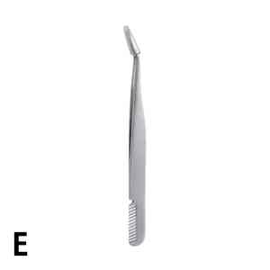 Meilleure vente pince à cils professionnelle 2-en-1 peigne pointe pointue meilleur prix avec 2 ans de garantie pour l'extension des cils - Product Image 5