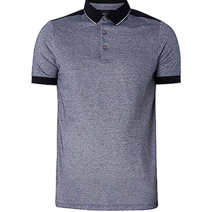 Camiseta de Golf de secado rápido de punto liso de corte regular para hombre, ropa deportiva informal de manga corta - Product Image 6