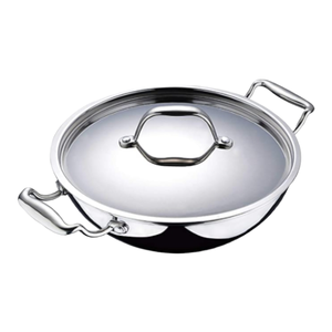 Kadai en acier inoxydable lourd - Product Image 3