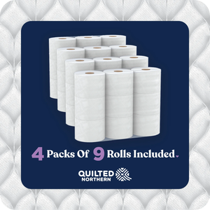 Quilted Northern Ultra Plush <b>3</b>-<b>Ply</b> <b>Toilet</b> <b>Paper</b>, 36 Mega Rolls - Product Image 6