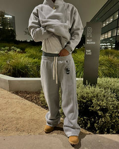 ชุดเซ็ตเสื้อฮู้ดดี้และกางเกงขายาวทรงบэгกี้ปักลายแบบกำหนดเองได้เต็มที่ สไตล์ Y2K ประดับคริสตัล - Product Image 5