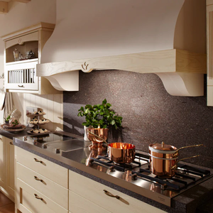 Porte-ustensiles déco en cuivre martelé avec motif olive pour ranger vos ustensiles de cuisine pour restaurant à la maison - Product Image 3