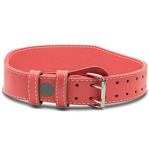 เข็มขัดยกน้ำหนักหนังสีชมพูเข็มขัดรัดเอวสำหรับเล่นฟิตเนสเข็มขัดพยุงเอวจากโรงงานโดยตรงจากโรงงาน - Product Image 1