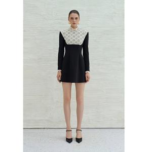 Robes pour femmes de haute couture, nouvelle robe NACII MINI, manches longues, décontractée, taille naturelle, durable, anti-rides, robes décontractées - Product Image 2