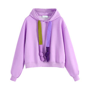 Sudadera con Capucha Extra Grande de Manga Larga para Mujer, de la Mejor Calidad, Personalizada, Deportiva, de Invierno, Cómoda, de Punto, Estampada, Informal - Product Image 4