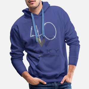 Sweat-shirts pour hommes avec strass, service OEM, coupe ajustée, vente chaude - Product Image 3