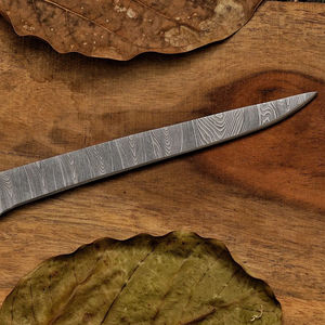 Couteau à filet en acier inoxydable à lame tranchante, manche en bois, pour fileter le poisson, trancher, tailler, traiter, lame flexible, passe au lave-vaisselle - Product Image 3