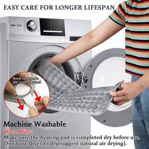 وسادة تسخين كهربائية للكتف والرقبة والظهر والساق لتخفيف آلام العلاج الطبيعي الشتاء سخان ضبط الوقت للتحكم في درجة الحرارة بطانية حصيرة التدفئة - Product Image 6