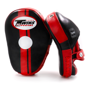 Twins Nuevo Diseño, Guantes de Boxeo Curvos Amarillos para Protección en Kickboxing, Guantes de Entrenamiento de Artes Marciales OEM, Almohadillas de Boxeo - Product Image 6