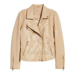 Vestes en cuir sur mesure pour femmes Respirantes Imperméables Coupe-vent avec col montant pour l'hiver Couleur personnalisée Polyester - Product Image 1