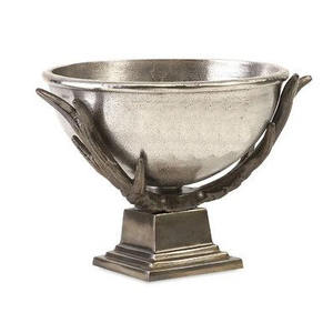 Piédestal en aluminium Bol à champagne Refroidisseur de vin pour la maison, les hôtels et les restaurants Bar Parties Multipurpose Handcrafted Decorative - Product Image 5