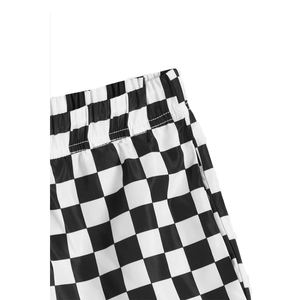 กางเกงขาสั้นเล่นกีฬาลำลองแบบมีเชือกผูกเอวกางเกงเย็บอัดพลีทแฟชั่นไฮสตรีท - Product Image 4