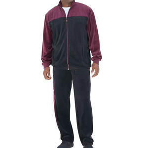 ชุดวอร์มผ้ากำมะหยี่สำหรับผู้ชายชุดวอร์มไซส์ใหญ่พิเศษระบายอากาศ - Product Image 6