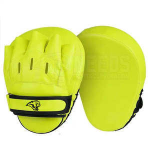 Nouvelle arrivée Coussinets de mise au point en cuir personnalisés de 8oz Poignées étanches pour adultes Équipement d'entraînement en arts martiaux et gants de boxe - Product Image 1