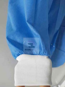 Uniforme de hospital de enfermería no tejido personalizable, bata de laboratorio - Product Image 6