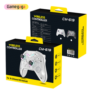 YE CM-619 sáu trục con quay hồi chuyển từ xa không dây BT chơi game <span class=keywords><strong>Gamepad</strong></span> phím điều khiển cho điện thoại di động hơi nước chuyển đổi trò chơi điều khiển - Product Image 6