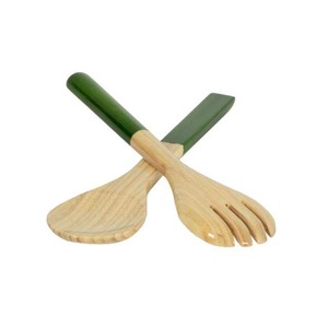 Servidores de ensalada de bambú ecológicos más vendidos de alta calidad para utensilios de cocina Precio barato de mayoristas de Vietnam - Product Image 1