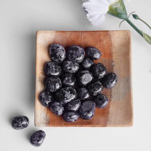 อัญมณีกึ่งมีค่าหินอัญมณีกึ่งมีค่าทำจากคริสตัลสีครามธรรมชาติบำบัดหินเรกิปรับสมดุลพลังงาน - Product Image 4