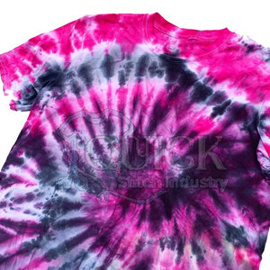 Nuevo diseño Mujeres Tie Dye O-cuello Camisetas Verano Ecológico Casual Regular Fit Hecho en Pakistán - Product Image 2