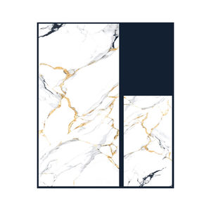 600x1200 Finition mate Non émaillée Antidérapante Calacatta Blanc Gris clair Grande dalle Porcelaine Carreaux de sol en céramique - Product Image 6