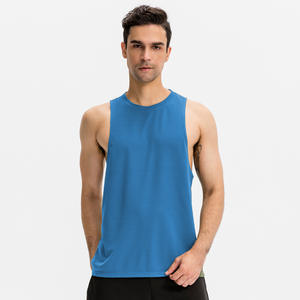 OEM 25-26 servicios Venta caliente Hombres Verano Camiseta sin mangas Ropa deportiva Hombres Mejor estilo Camiseta sin mangas para hombres - Product Image 2