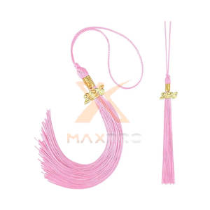 Borlas Ceremoniales Personalizadas Más Vendidas, Borlas Ceremoniales de Bajo MOQ, Borlas Ceremoniales de Color Sólido - Product Image 2