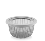 Recipientes Modulares de Plástico para Cocina - Sistema Multifuncional de Almacenamiento de Alimentos Estilo Rústico para una Preparación de Comidas Eficiente - Product Image 3