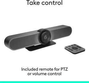 Système de visioconférence Ultra HD 4K/1080p/720p CMOS >25MP 3 microphones/haut-parleurs réglables 140° Caméra à objectif interchangeable - Product Image 2