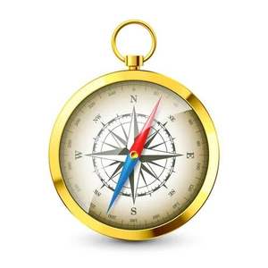 Compact Metal Nautical <b>Compass</b> With Protective Cover Perfect For Travel Backpacking Survival Kits And Outdoor Expeditions - Product Image 1