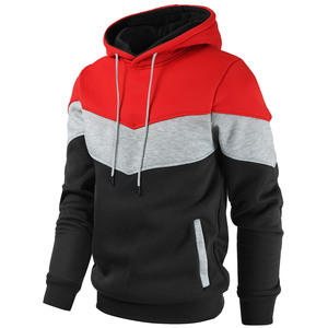 Sudadera con Capucha para Hombre 100% Algodón, Diseño Plover, Nueva Moda, Talla Grande, con Patrón 3D, Venta Caliente, Sudadera con Paneles para Hombre - Product Image 2