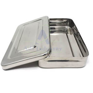 ถาดสแตนเลสสำหรับเครื่องมือผ่าตัดถาดสแตนเลสเครื่องมือฆ่าเชื้อ - Product Image 5