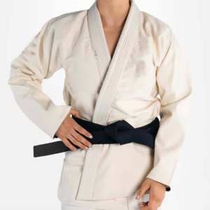 Tela de algodón 100% de alta calidad perfecta para entrenar y luchar mujeres clásicas Jiu Jitsu Gi uniforme ligero transpirable BJJ - Product Image 5