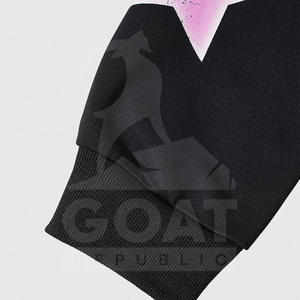 Sweat-shirts à capuche pour hommes en coton lourd 100% 350g de poids du tissu Impression numérique personnalisée d'hiver Écologique Respirant Faible - Product Image 4