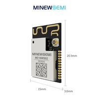 Module RF sans fil combo WiFi 4 BLE 5.0 à faible coût BK7238 2.4G ME16WS02 prend en charge les modes AP/STA/AP+STA