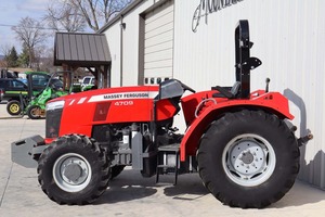 รถแทรกเตอร์มือสองขายดี สภาพสมบูรณ์แบบ รถไถนาขนาดเล็ก Massey Ferguson 4709 95 แรงม้า ระบบขับเคลื่อนสี่ล้อ - Product Image 3