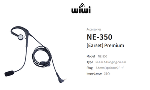 Auricular Profesional con Cable para Intercomunicación, Auricular para Árbitro, Entrenador de Fútbol y Guía Turístico - Product Image 2