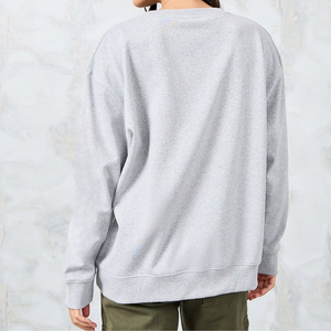 Sudaderas y sudaderas transpirables para mujer Algodón Respetuoso con el medio ambiente Venta al por mayor Suministro de fábrica OEM a granel - Product Image 5