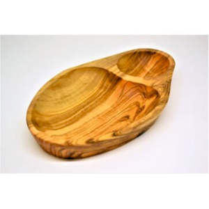 จานเสิร์ฟพร้อมไม้สำหรับใช้ในร้านอาหารดีไซน์แบบนามธรรมทำด้วยมือ - Product Image 1