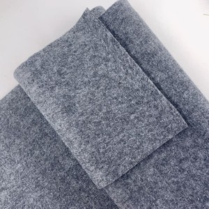 Mềm Màu Xám 100% <span class=keywords><strong>Polyester</strong></span> Thân Thiện Với Môi Chéo Cảm Thấy Vải Cho Sofa Bọc-Thoáng Khí Không Thấm Nước Chống Tĩnh Điện - Product Image 2