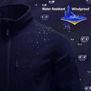 แจ็กเก็ตกลางแจ้งสำหรับผู้ชายเสื้อกันลมมีฮู้ดแห้งเร็วหรูหราออกแบบได้ตามต้องการ - Product Image 3