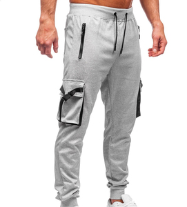 Vente en gros de pantalons cargo pour hommes à la mode pantalons amples baggy décontractés personnalisés de haute qualité 100% coton - Product Image 2