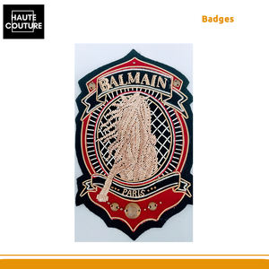 La mejor marca de insignias para coser de 14 cms de largo bordadas a mano con pezuña de caballo a la venta, tamaños y colores personalizados disponibles - Product Image 4