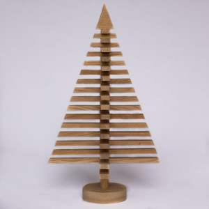 Arbre de Noël compact en bois massif de haute qualité pour les décorations de festival, y compris les boîtes en bois et les panneaux muraux - Product Image 3