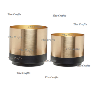 Jardinière et boîte à mouchoirs en acier et argent de conception admirable pour la décoration extérieure et intérieure - Product Image 3