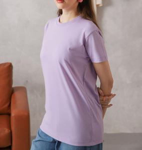 Camisetas de Mujer de Alta Calidad, 100% Algodón, Talla Grande, Personalizadas, de Secado Rápido y Transpirables para Verano, Fabricante 2026 - Product Image 1