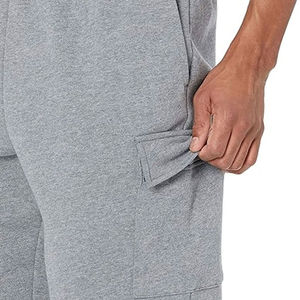 Pantalons pour hommes délavés Pantalons de survêtement en molleton cargo doux avec dos brossé Pantalons chauds Joggers décontractés avec poches cargo à bas prix - Product Image 3