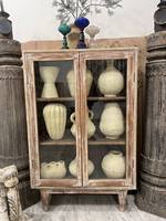 Vitrine en verre et bois de luxe vintage antique Meubles décoratifs classiques pour la maison Salon Salle à manger Salle de bain Bureau à domicile